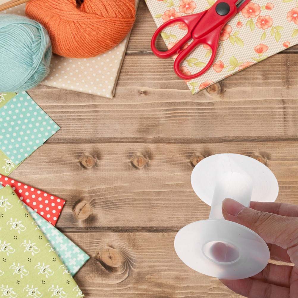 5Pcs Plastic Wire Spools Trans - Embroidery Craft recension och pris