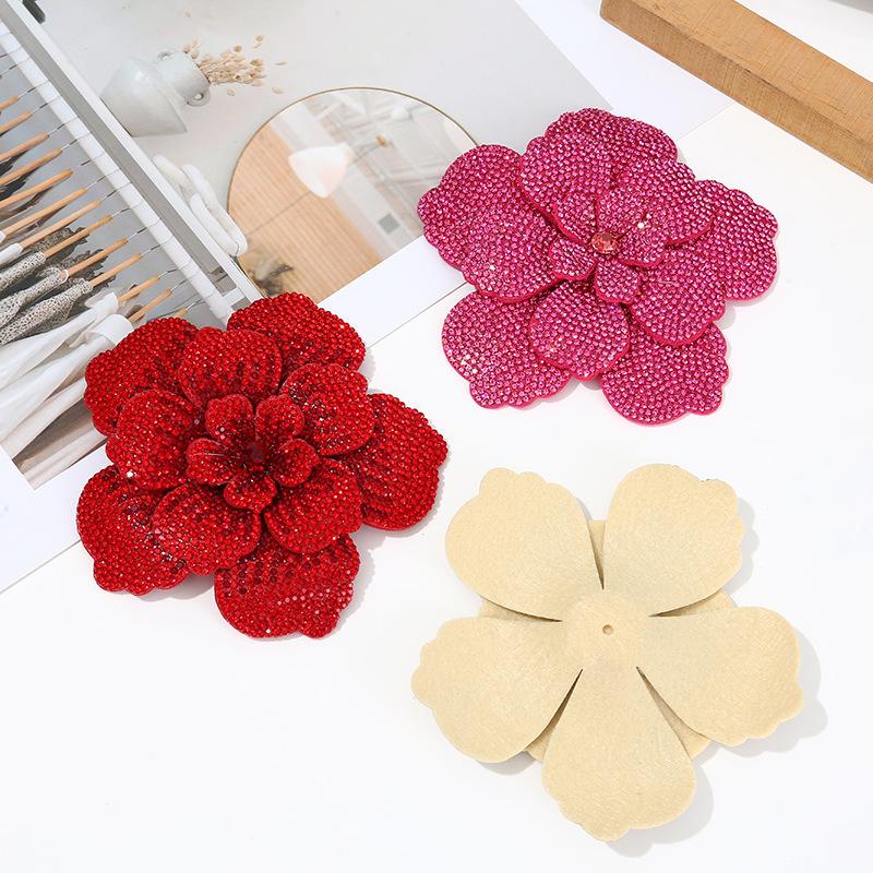 1pc Three-dimensional Camellia - Craft Embellishments recension och pris