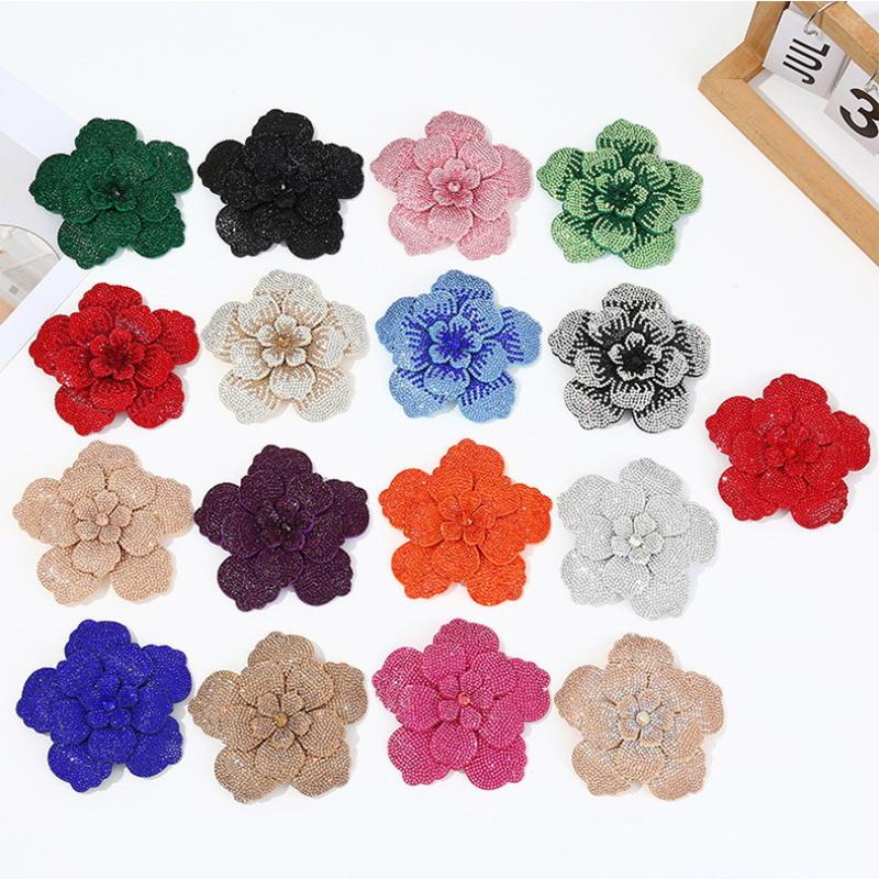 1pc Three-dimensional Camellia - Craft Embellishments recension och pris