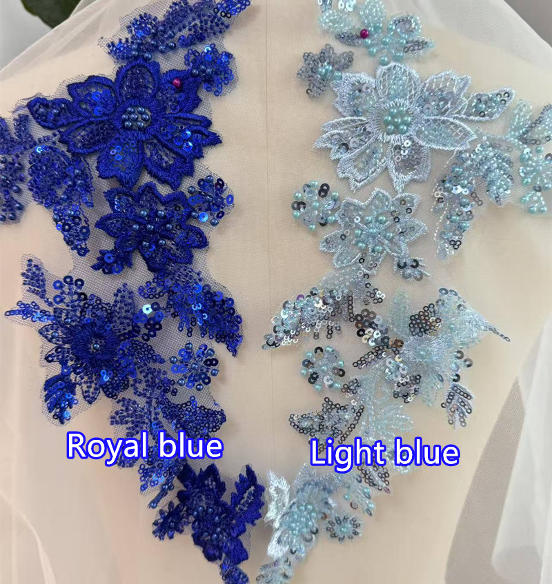 10PCS Embroidered Lace Appliqu - Applique Patch Flower recension och pris
