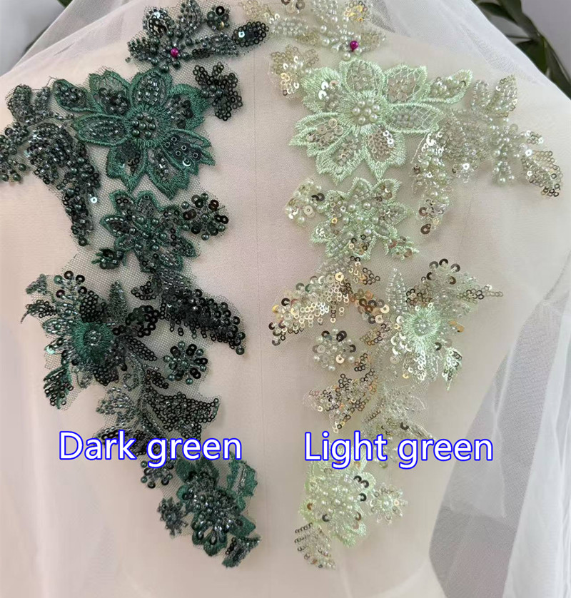 10PCS Embroidered Lace Appliqu - Applique Patch Flower recension och pris