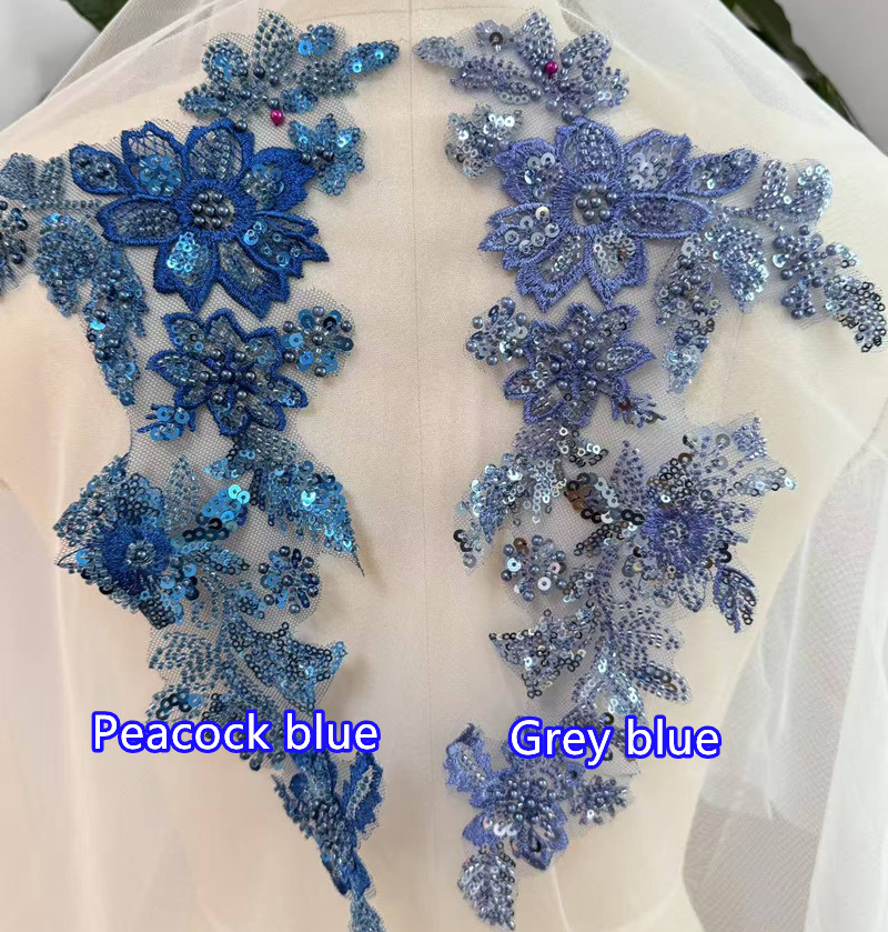 10PCS Embroidered Lace Appliqu - Applique Patch Flower recension och pris