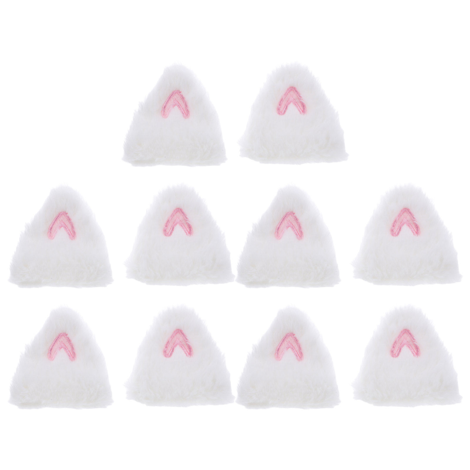 10Pcs Cute Bunny Ear Charms Vi - Craft Embellishments recension och pris