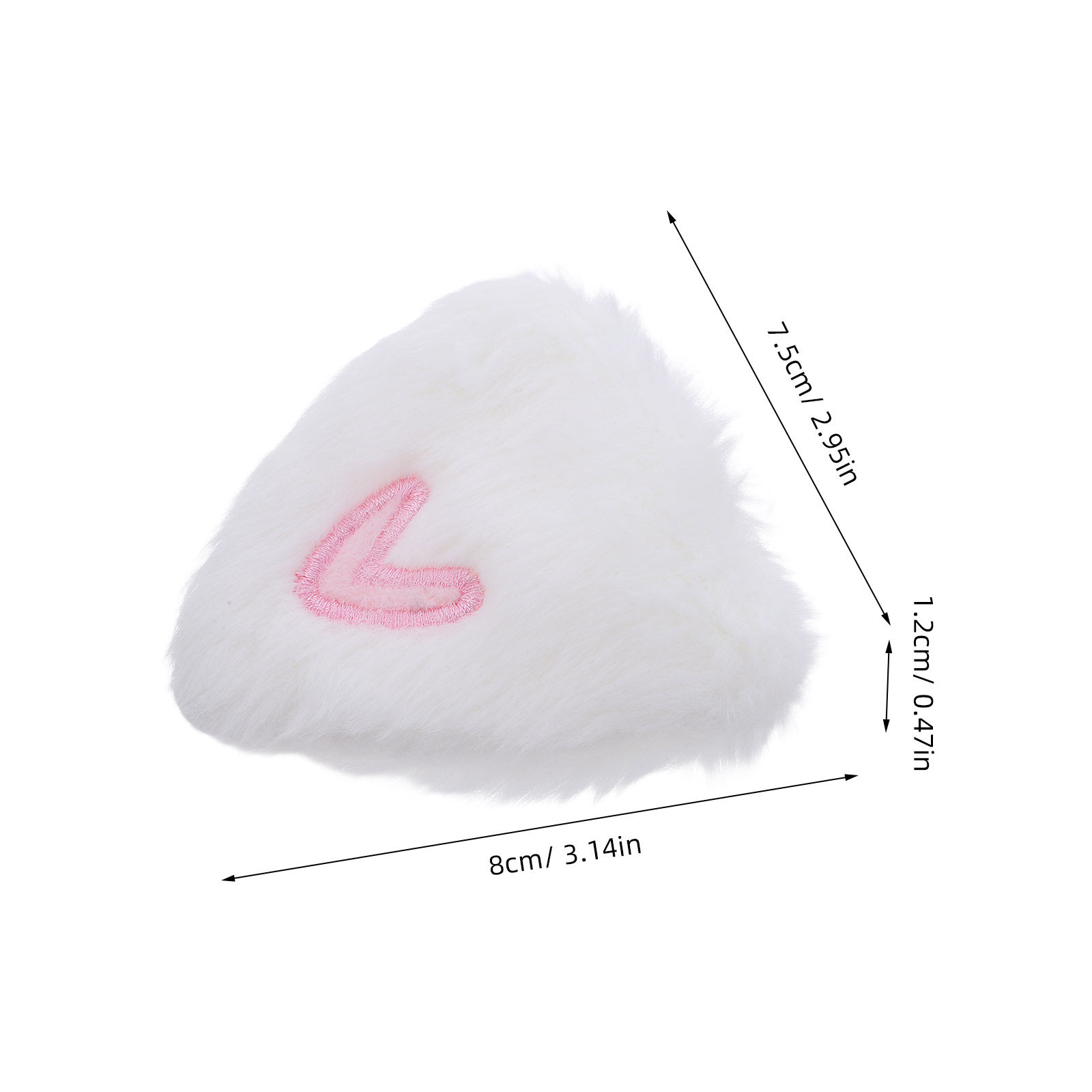 10Pcs Cute Bunny Ear Charms Vi - Craft Embellishments recension och pris