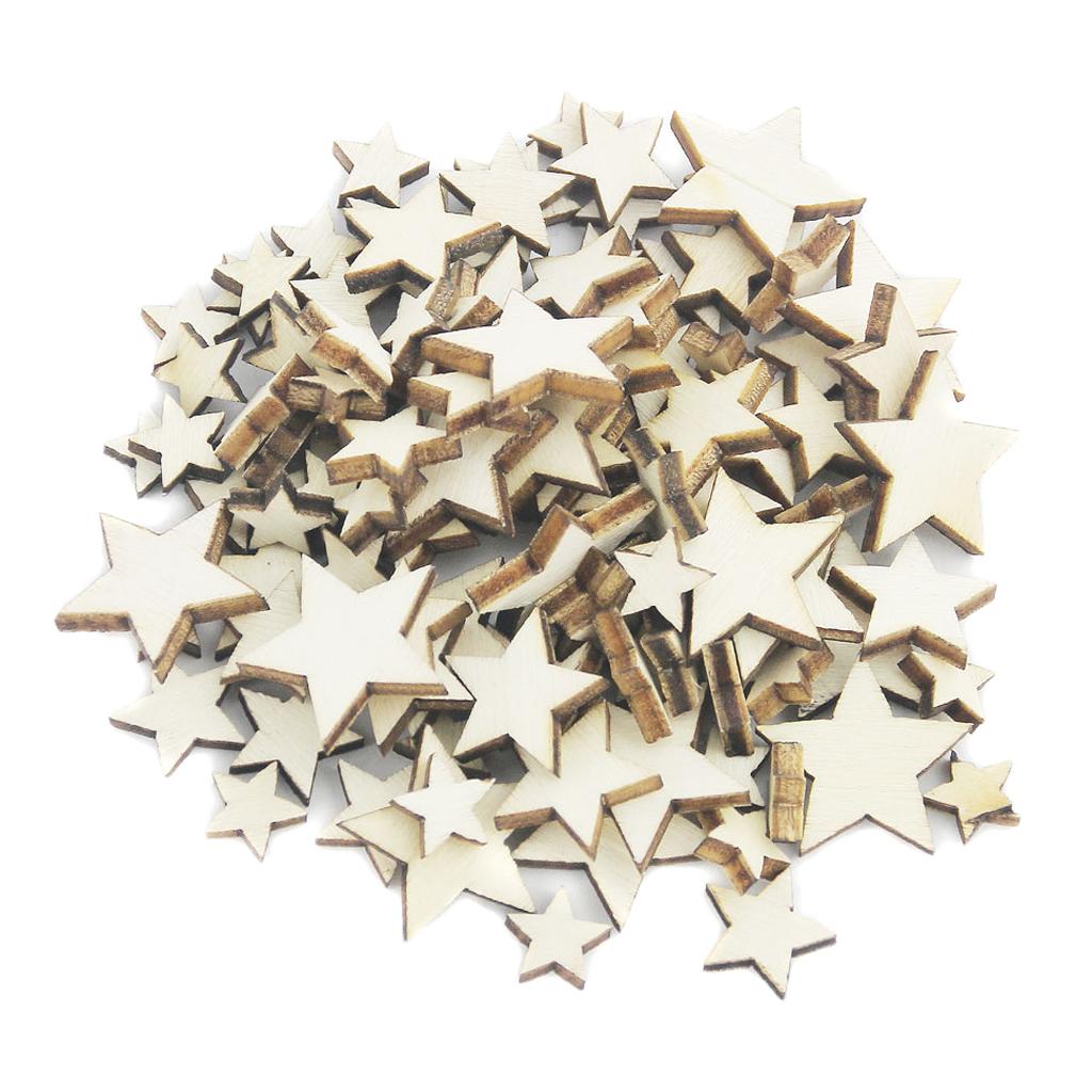 Basswood Craft Star Slices Nat - Craft Embellishments recension och pris