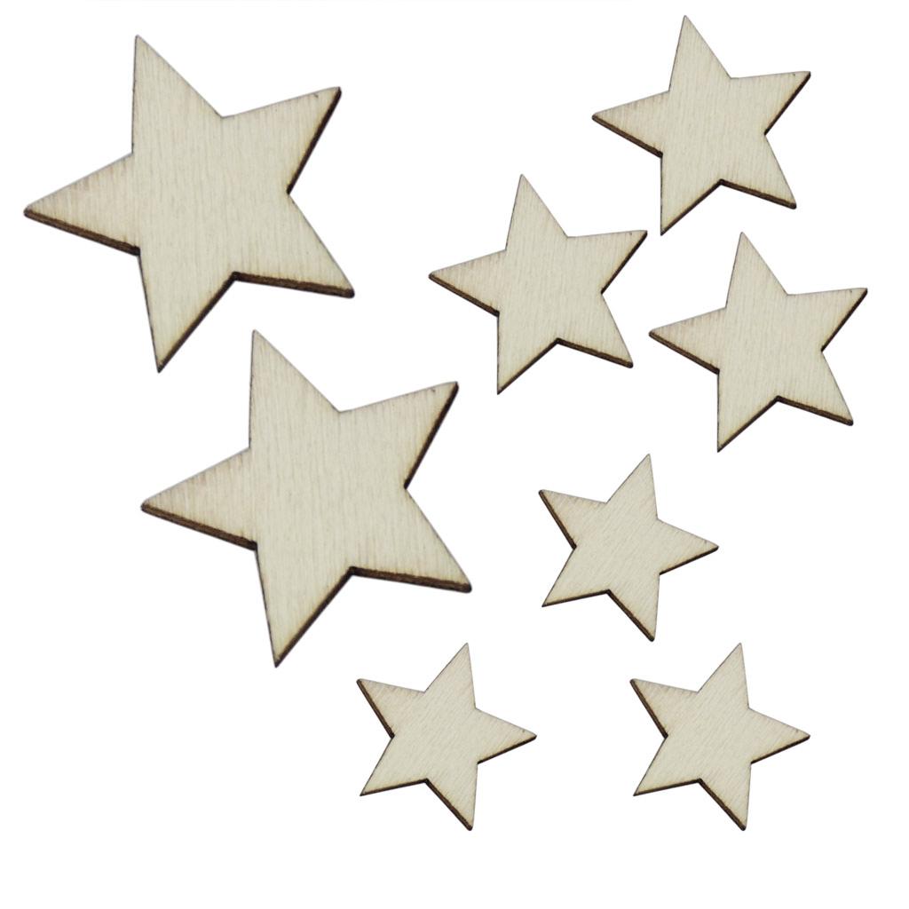 Basswood Craft Star Slices Nat - Craft Embellishments recension och pris