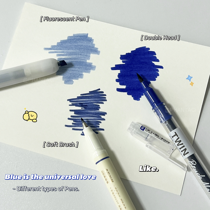6PCS Colored Calligraphy Pen M - Pentel Pen Energel recension och pris